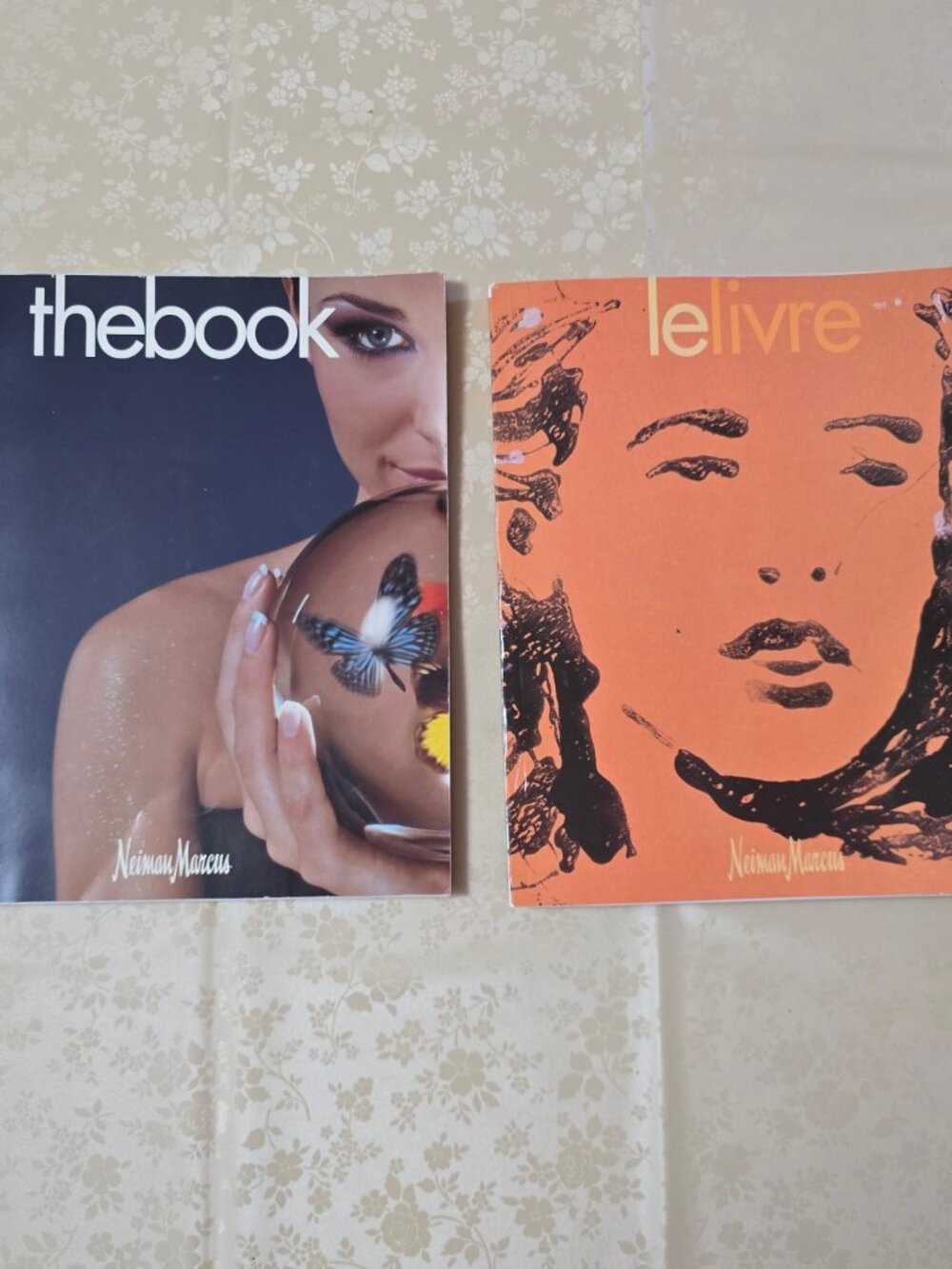Vintage 2001 Neiman Marcus The Book Set of 2 Special Catalogs